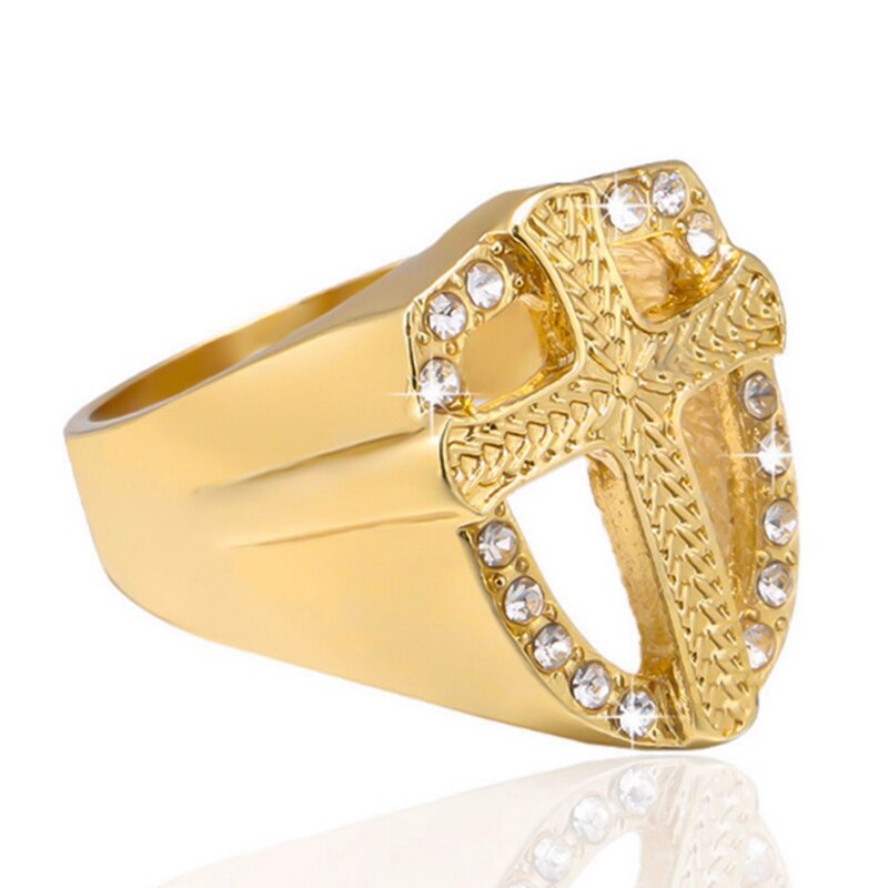 CHEVALIÈRE NOBLE FAIT MAIN PLAQUAGE OR - Main Image