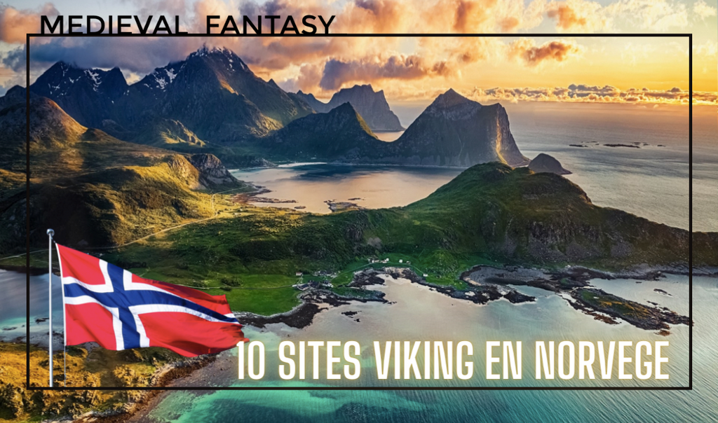 Accessoire De Viking Sur La Nature, La Norvège Photo stock - Image