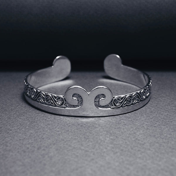 BRACELET TOULHOAT Argent Massif - Style Confettis Celtique Bretagne - Neuf Avec étiquettes