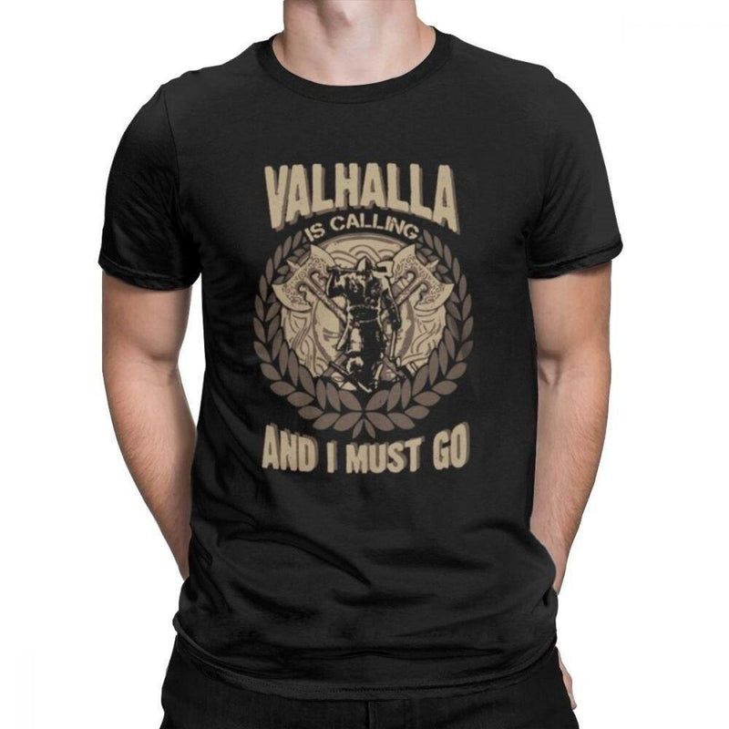 T-SHIRT VIKING VAHALLA - Medieval Fantasy