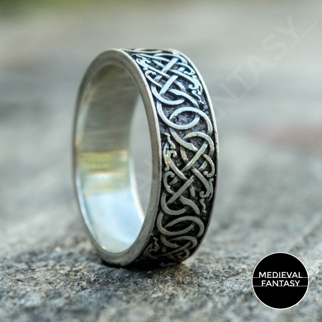 Bague Celtique Murat Paris – Argent Massif – Taille 55 – Avec écrin – Occasion