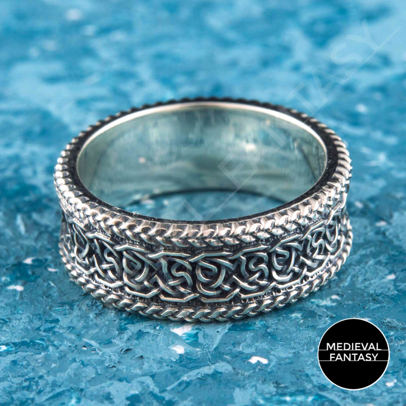 Bague celtique 3 Triskels en argent (ajustable) taille 60 - Objets Bague celtique 3 Triskels en argent (ajustable) taille 60 - Objets