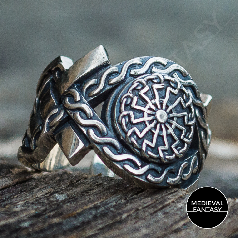 Bague Imposante En Argent Massif 925 - Signée REYT - Taille 57, Anneau Ajustable - Occasion