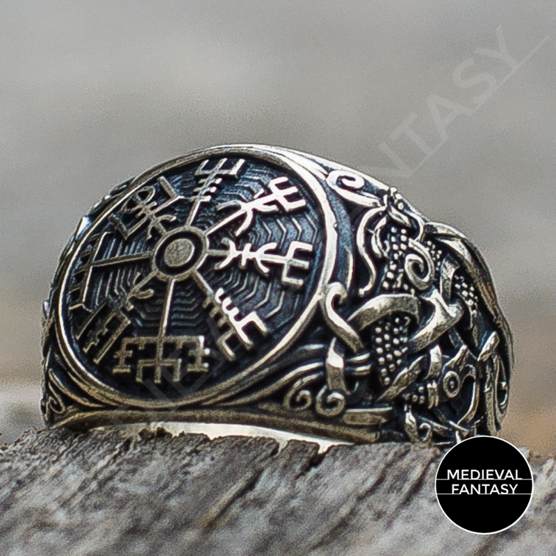 Bague vegvisir hotsell