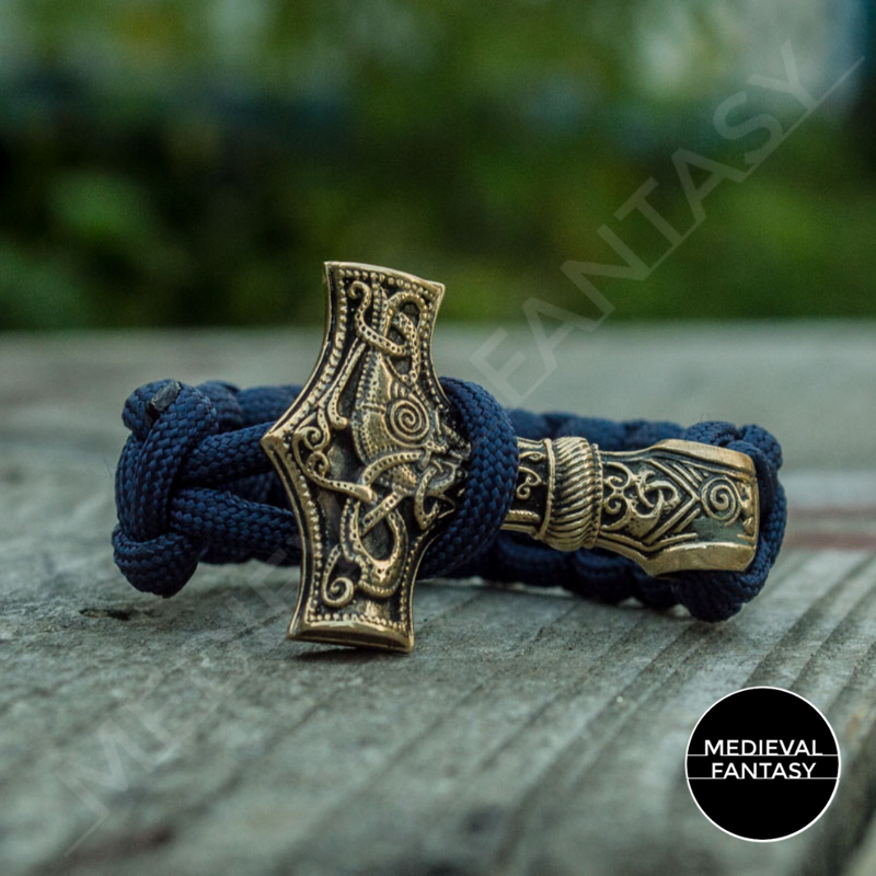 Bracelet Marteau de Thor Bronze