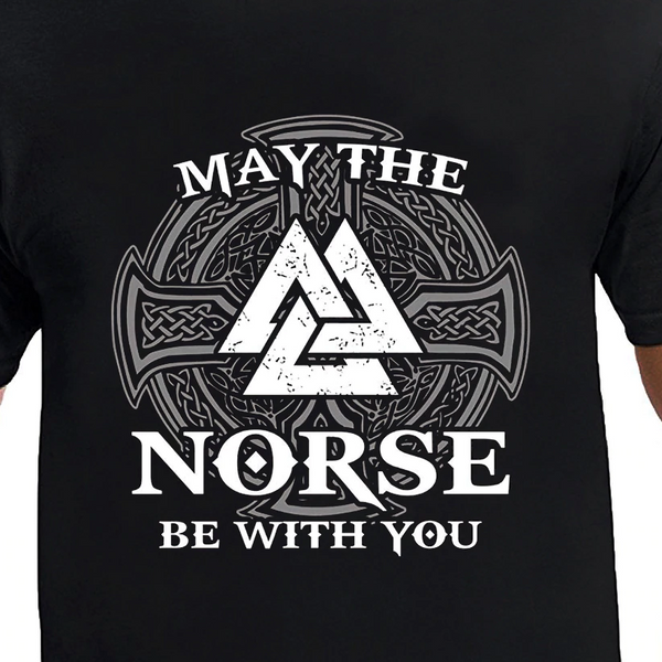 T-SHIRT MAY THE NORSE BE WITH YOU - Medieval Fantasy