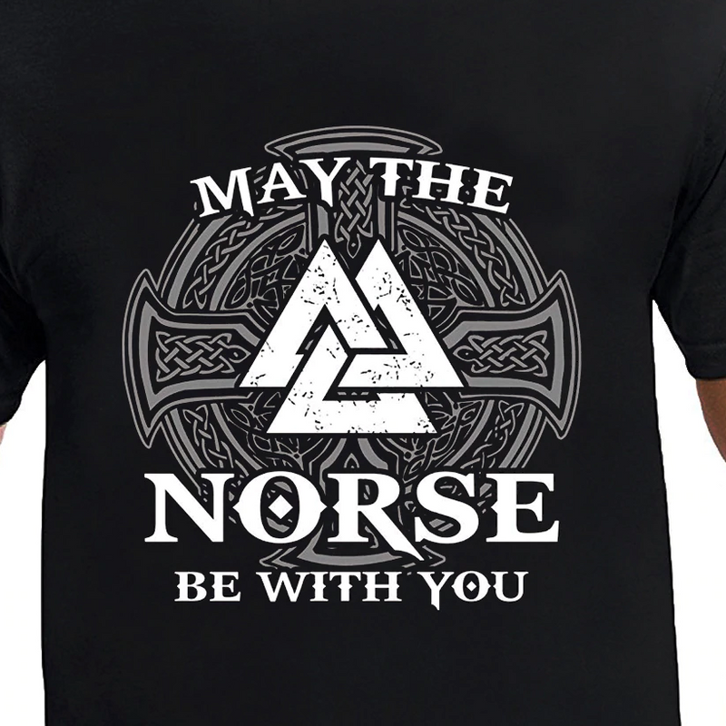 T-SHIRT MAY THE NORSE BE WITH YOU - Medieval Fantasy