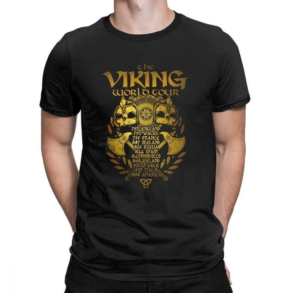 T-SHIRT VIKING <br> WORLD TOUR - Medieval Fantasy